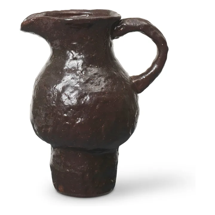 Ferm Living Carafe en terracotta Doro | Marron