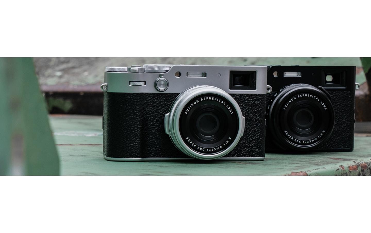 Fotokamera X100VI Schwarz<br>Kompakte Digitalkamera mit anspruchsvollem Design und intuitiver Bedienbarkeit