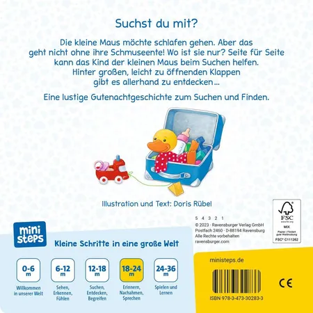 Ravensburger ministeps: Kleine Ente, wo bist du?