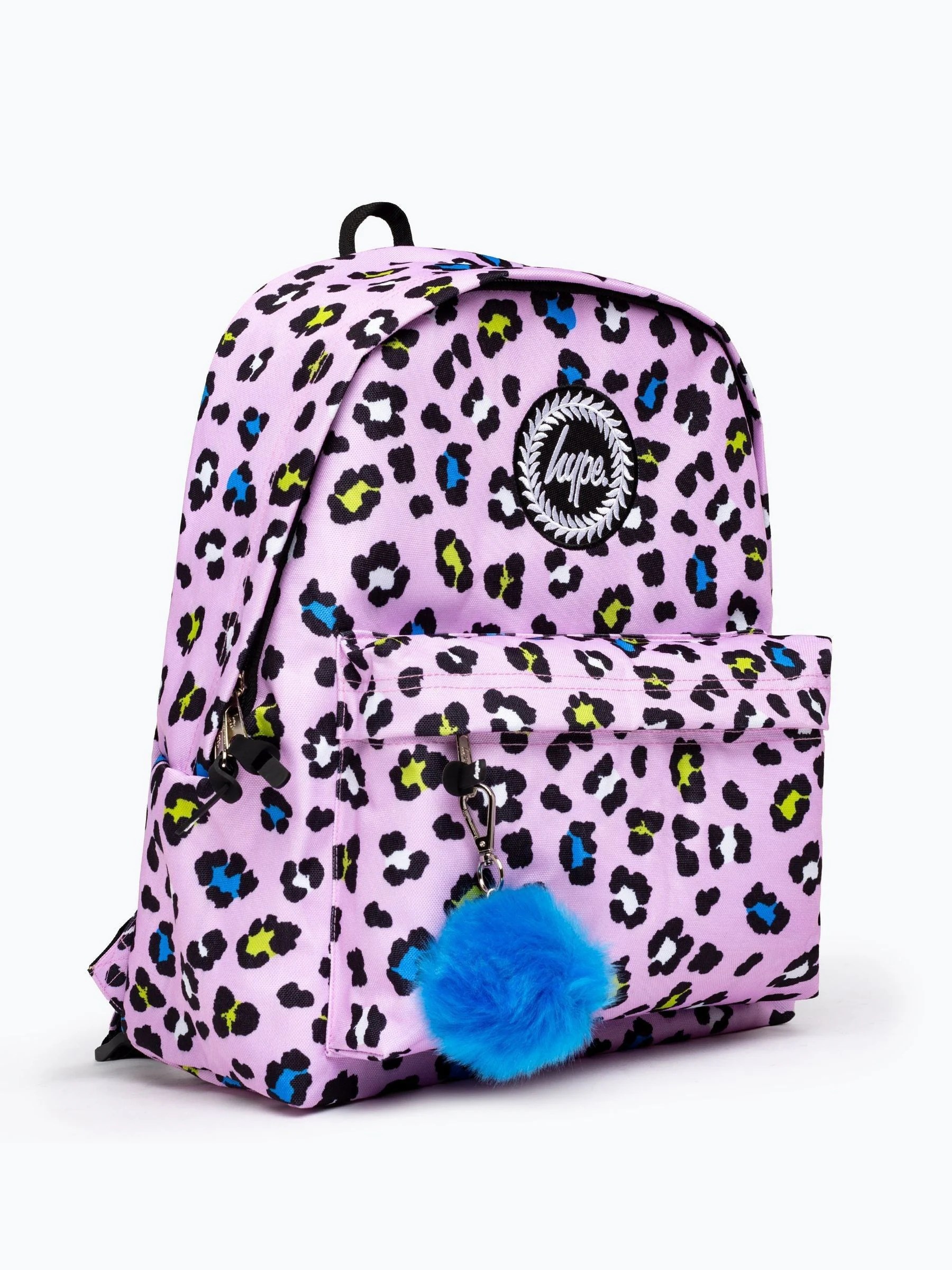 Hype. Paarse luipaardprint Rugzak voor kinderen