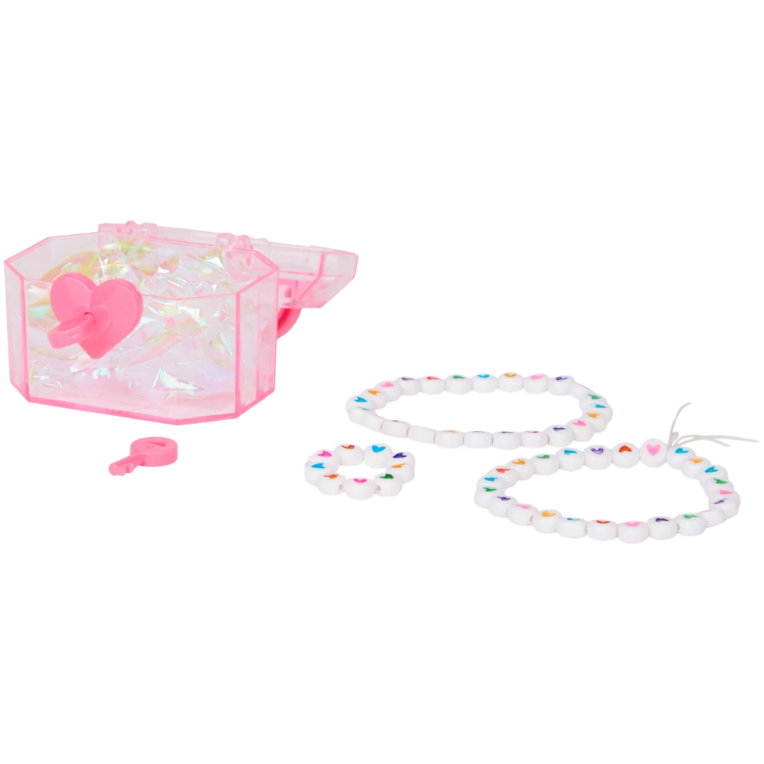 Schatkistje met sieraden 6 x 7 x 7 cm | diverse varianten