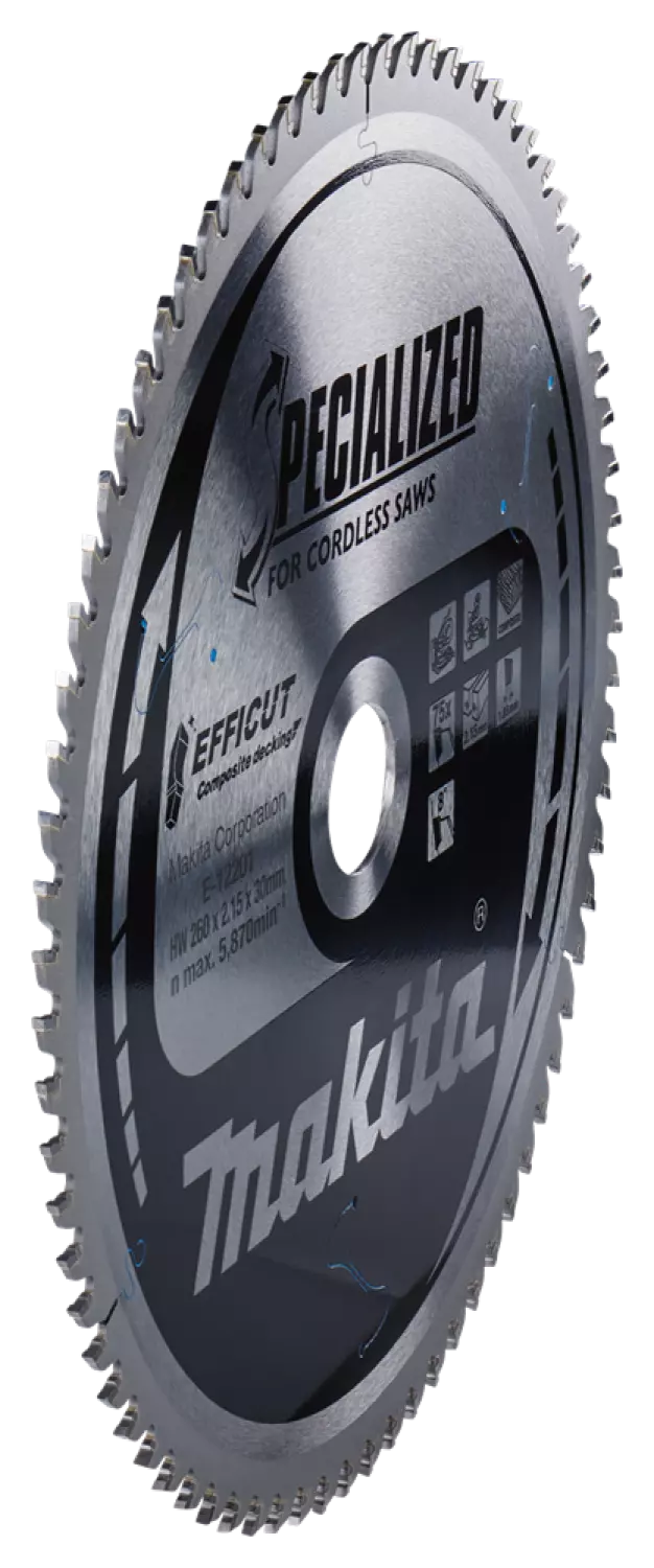Makita E-12201 Efficut Cirkelzaagblad WPC - 260x30x2,15mm 75T