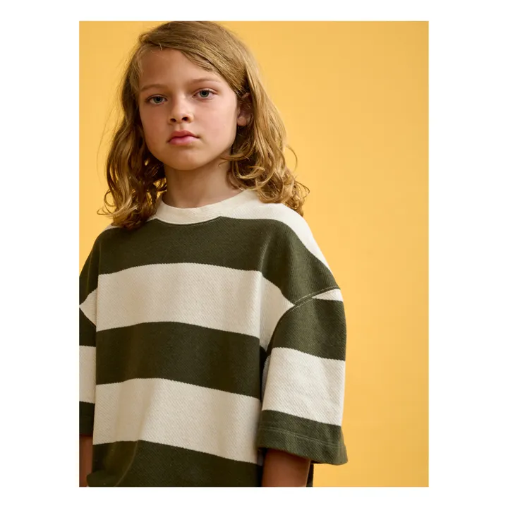 Bellerose T-shirt Sine | Vert kaki