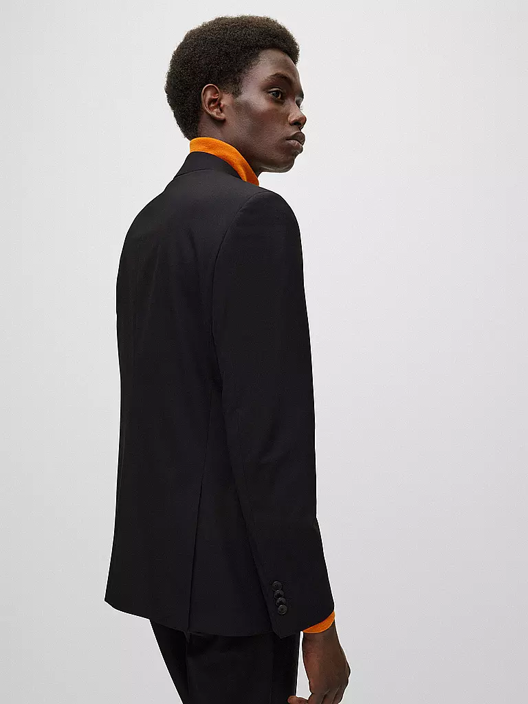 BOSS Sakko Slim Fit HUGE schwarz
