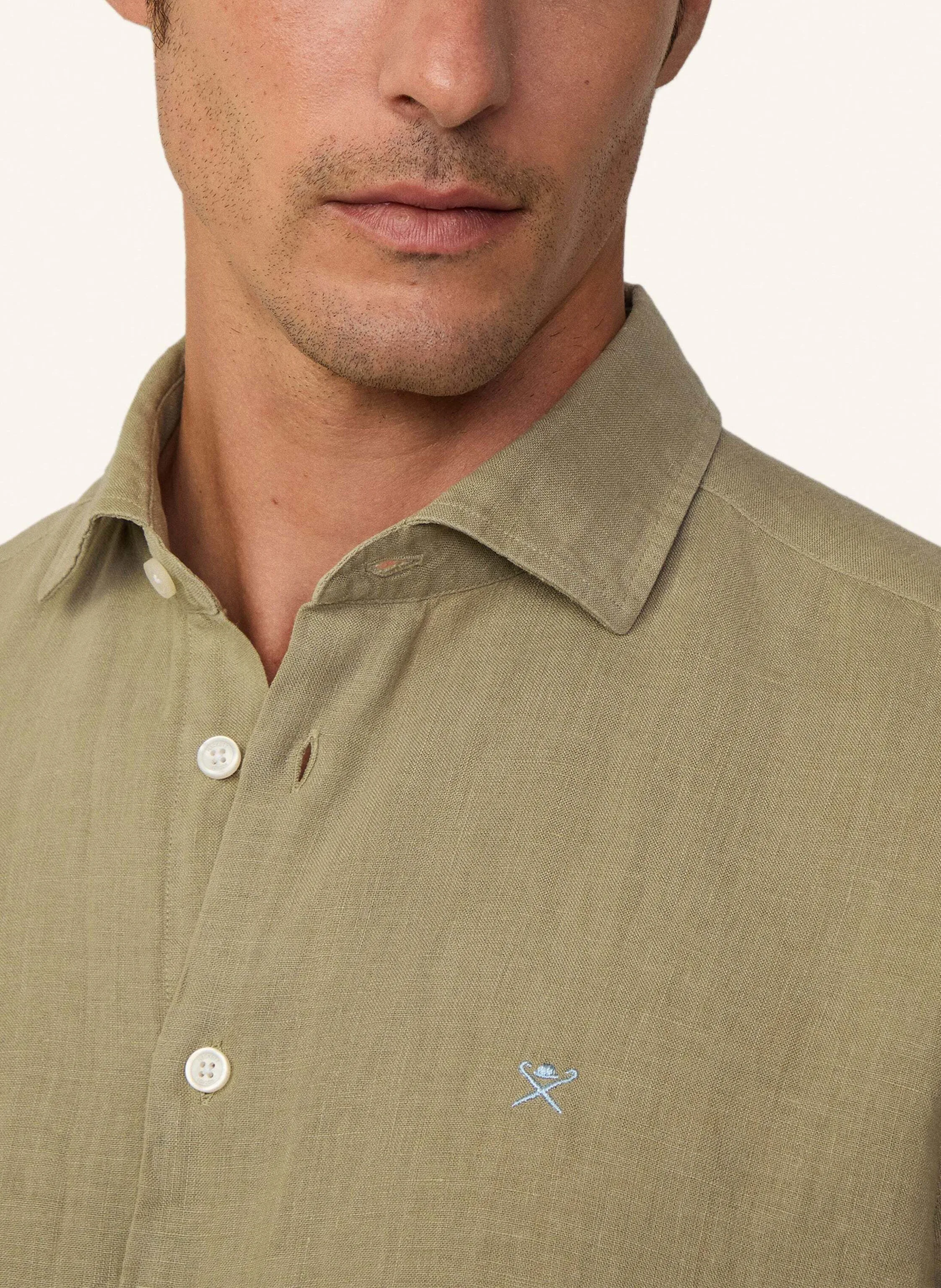 HACKETT LONDON Freizeithemd ESS GMD LINEN KENT