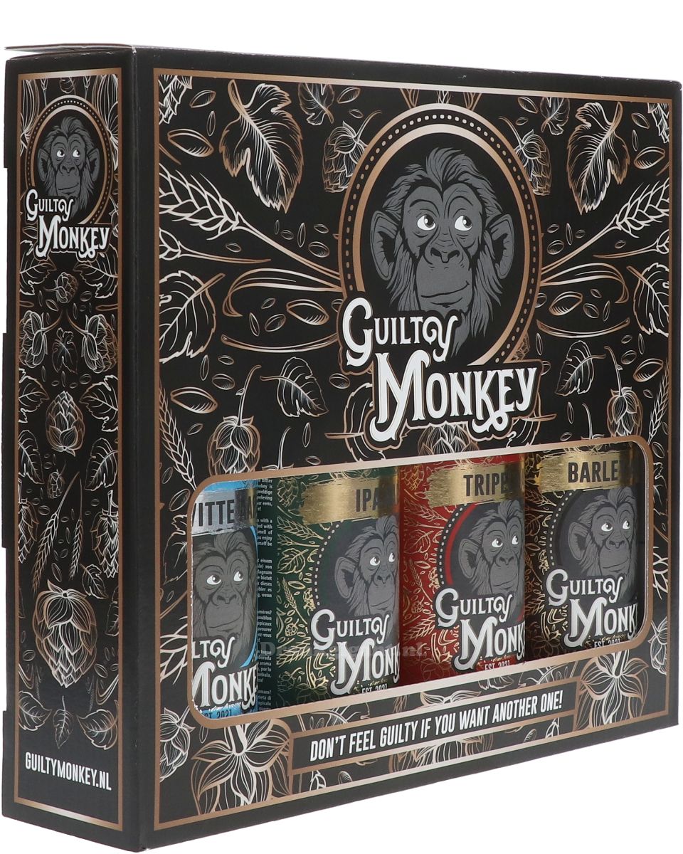 Guilty Monkey Cadeaupakket 132 cl
