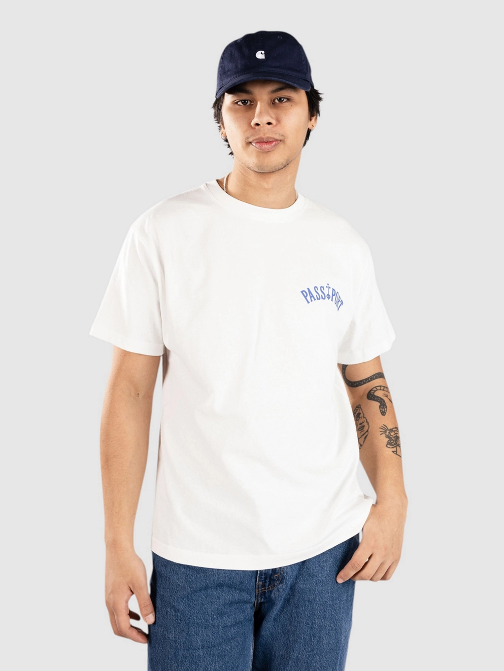 Pass Port Sophomore T-Shirt white