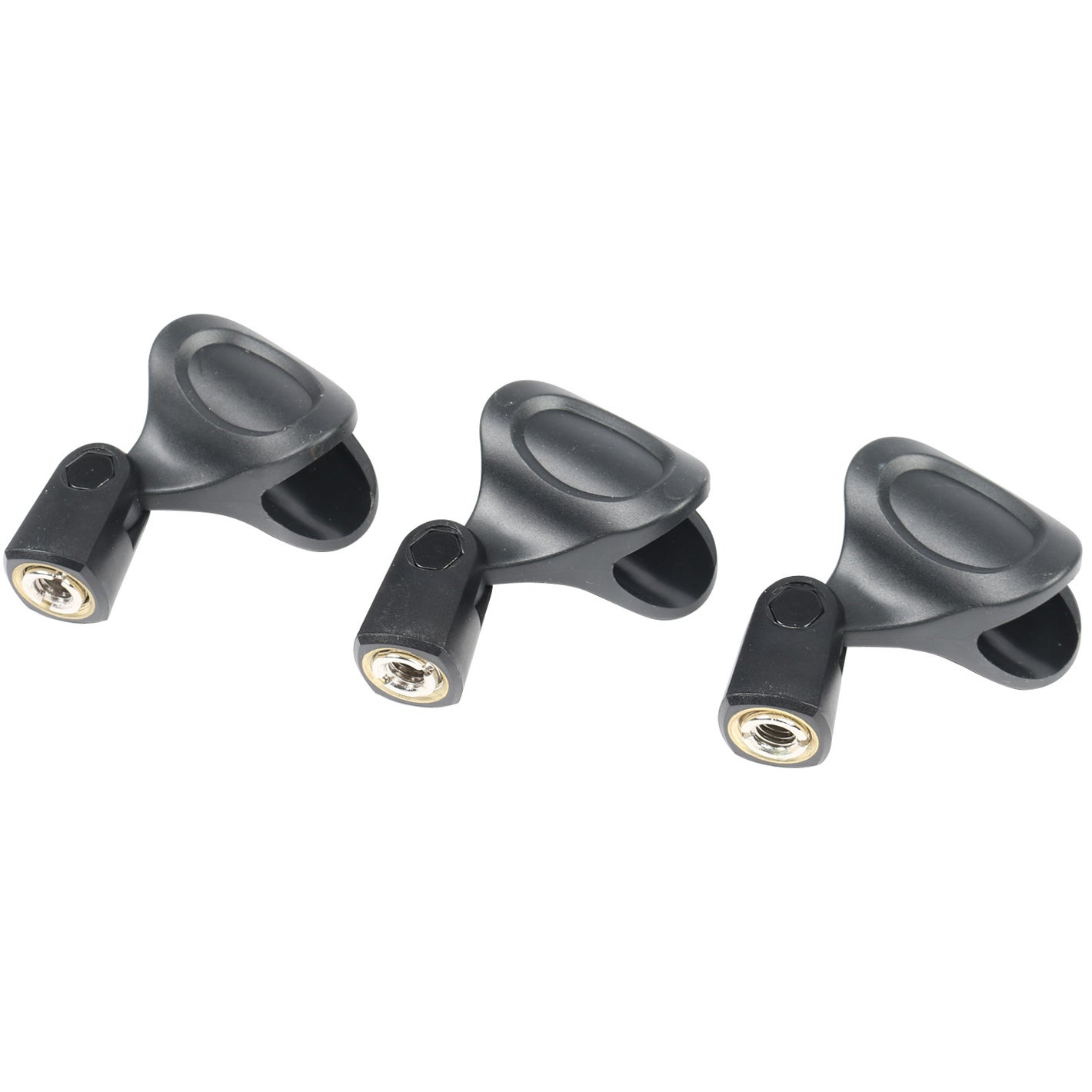 Samson MC1 handheld microfoon clip 3x