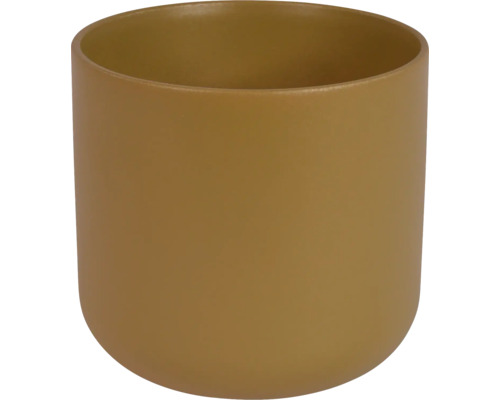 Alma bloempot, 13,5 x 13,5 x 12,6 cm, keramiek, goud