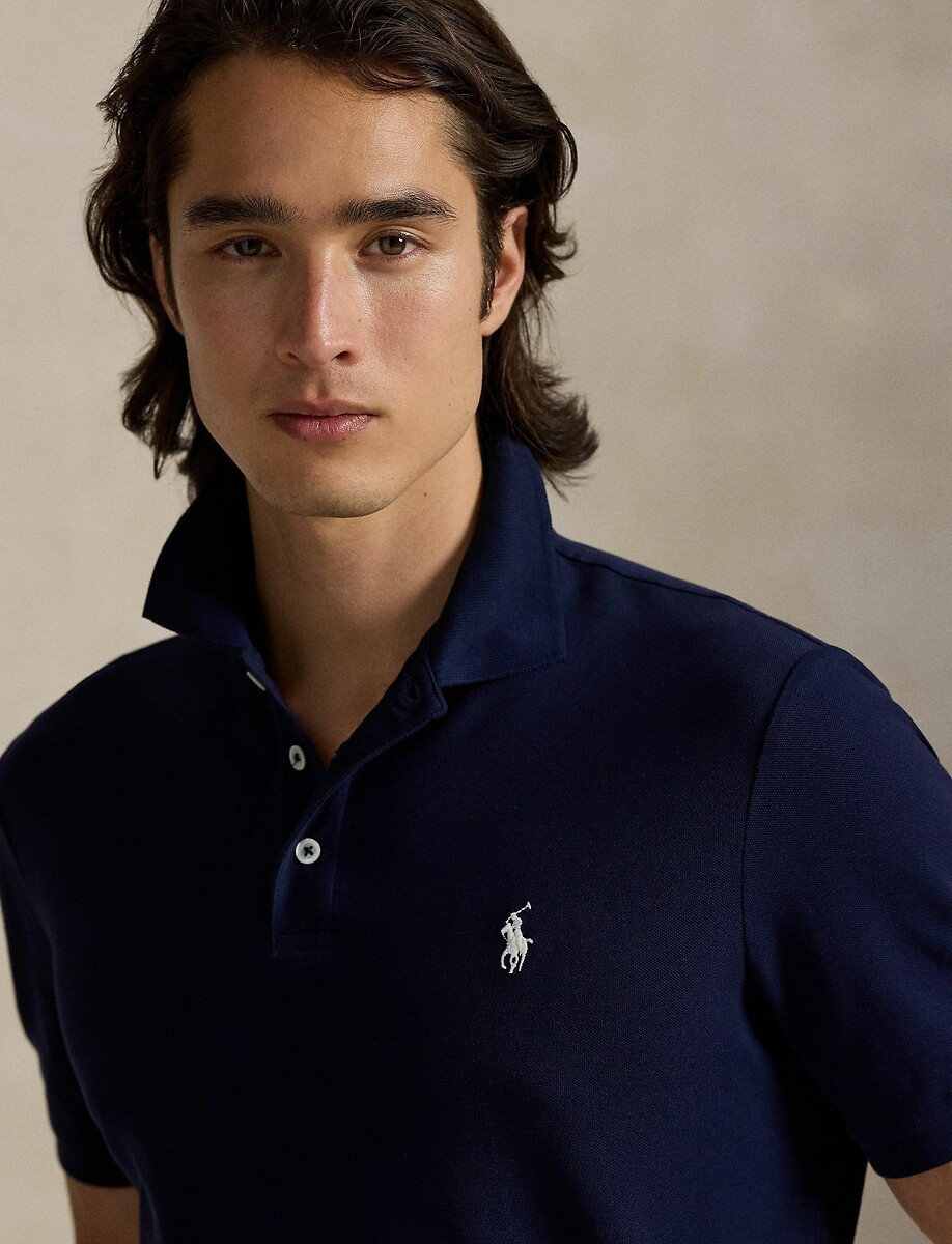Polo Ralph Lauren<br>Camisa polo de manga curta, corte personalizado