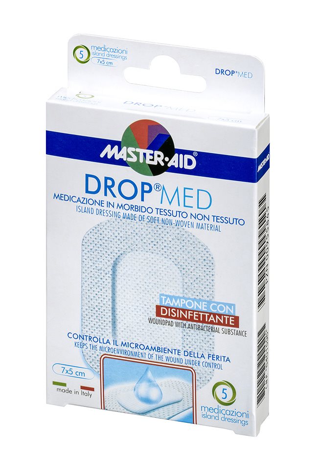 DROP med Wundverband 5x7cm steril 5 Stk