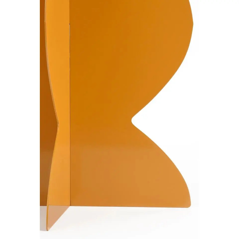 Mica Decorations Rafi Bijzettafel - H50 x Ø40 cm - IJzer - Bruin