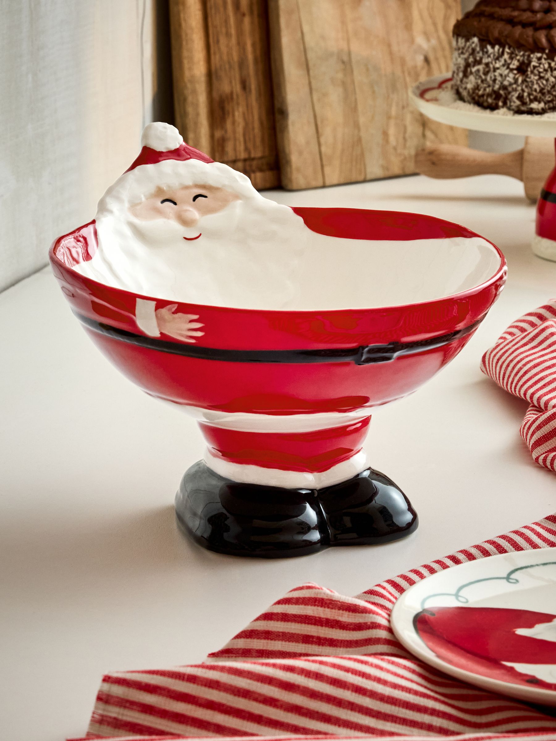 Santa serveerschaal