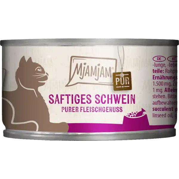Purer Fleischgenuss saftiges Schwein pur
