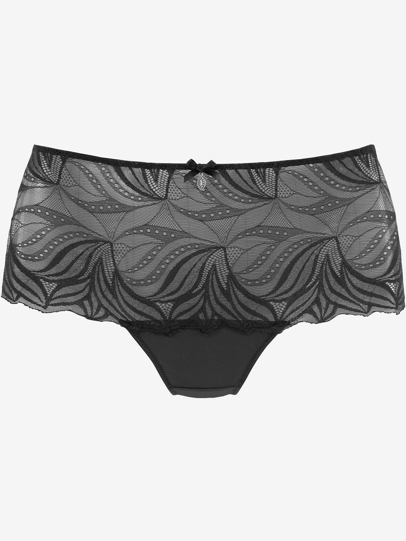 Slip élégant avec accessoire brillant au centre devant