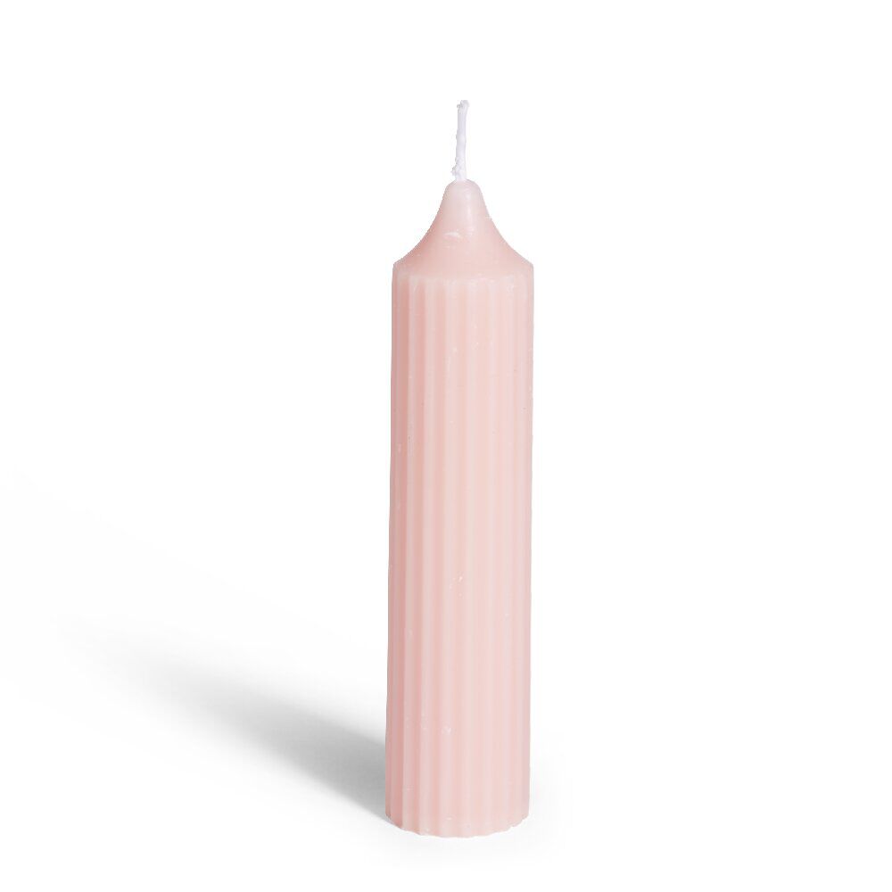 Bougie bâton Ø3,4xH15,5cm - 3 coloris