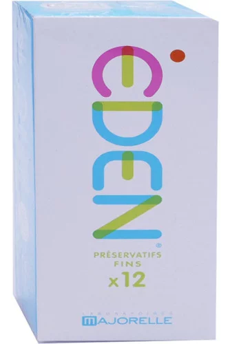 Eden Préservatifs Fins - 12 Préservatifs