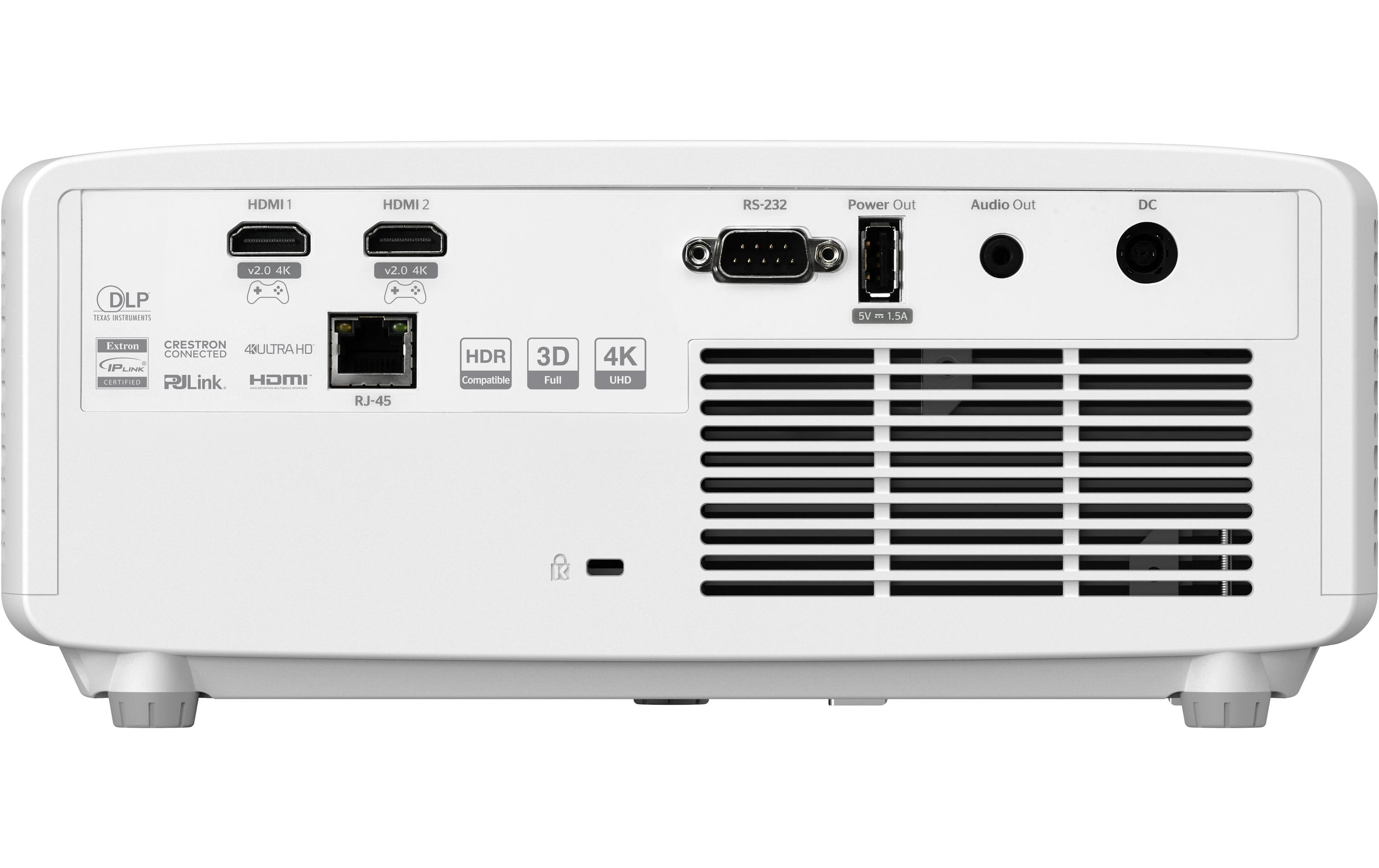 Projektor UHZ35ST<br>Kompakter 4K UHD Kurzdistanz-Laserprojektor