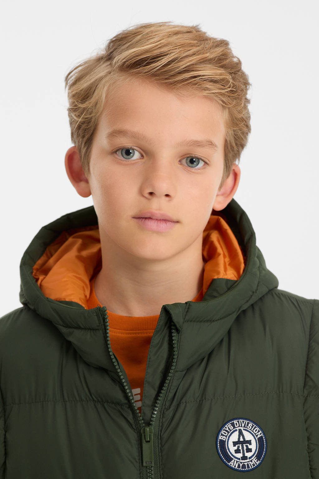 anytime 2 in 1 winterjas khaki