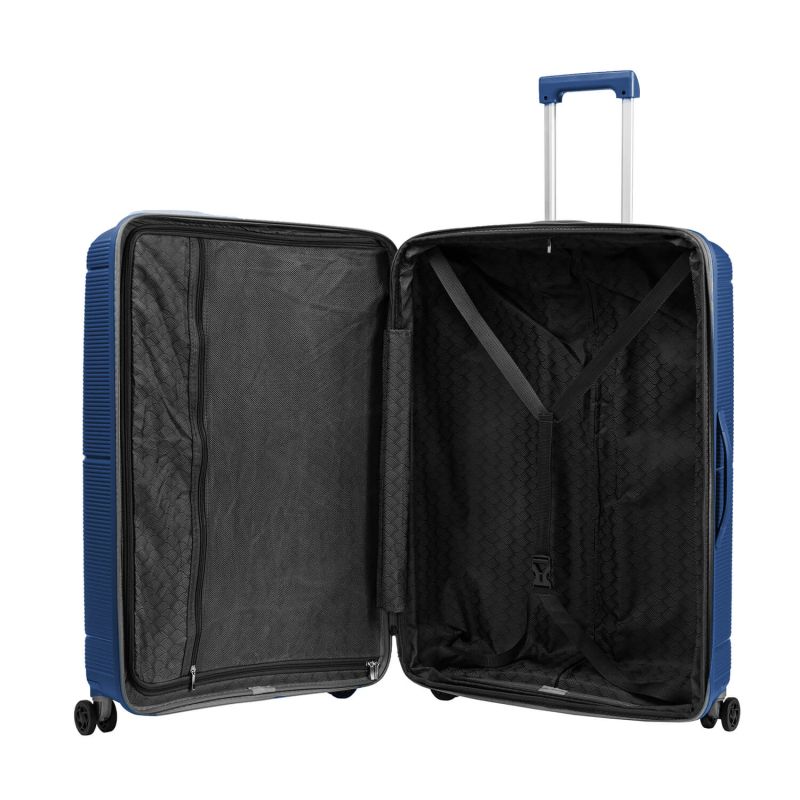 Lot de 3 valises extensibles Haree 55, 67 et 76.5 cm Pearly blue