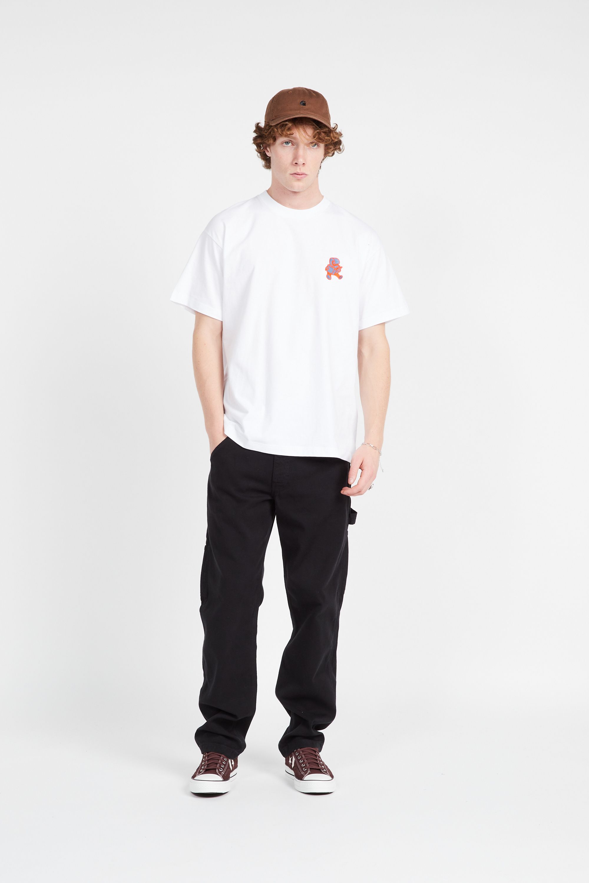 CARHARTT WIP T-shirt S/S Reading Club T-Shirt Blanc
