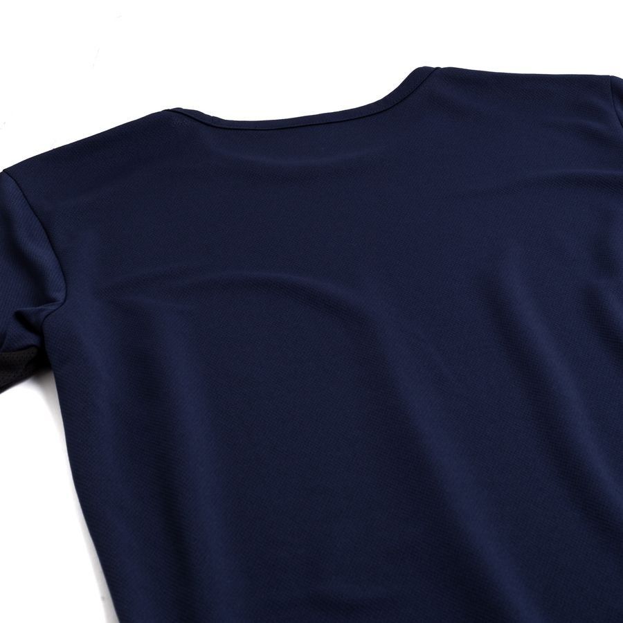 PUMA Maillot teamRISE - Bleu Marine/Noir/Blanc