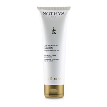 Sothys Gel Espuma Purificante - Para Pele Mista a Oleosa, Com Extrato de Íris  125ml/4.2oz