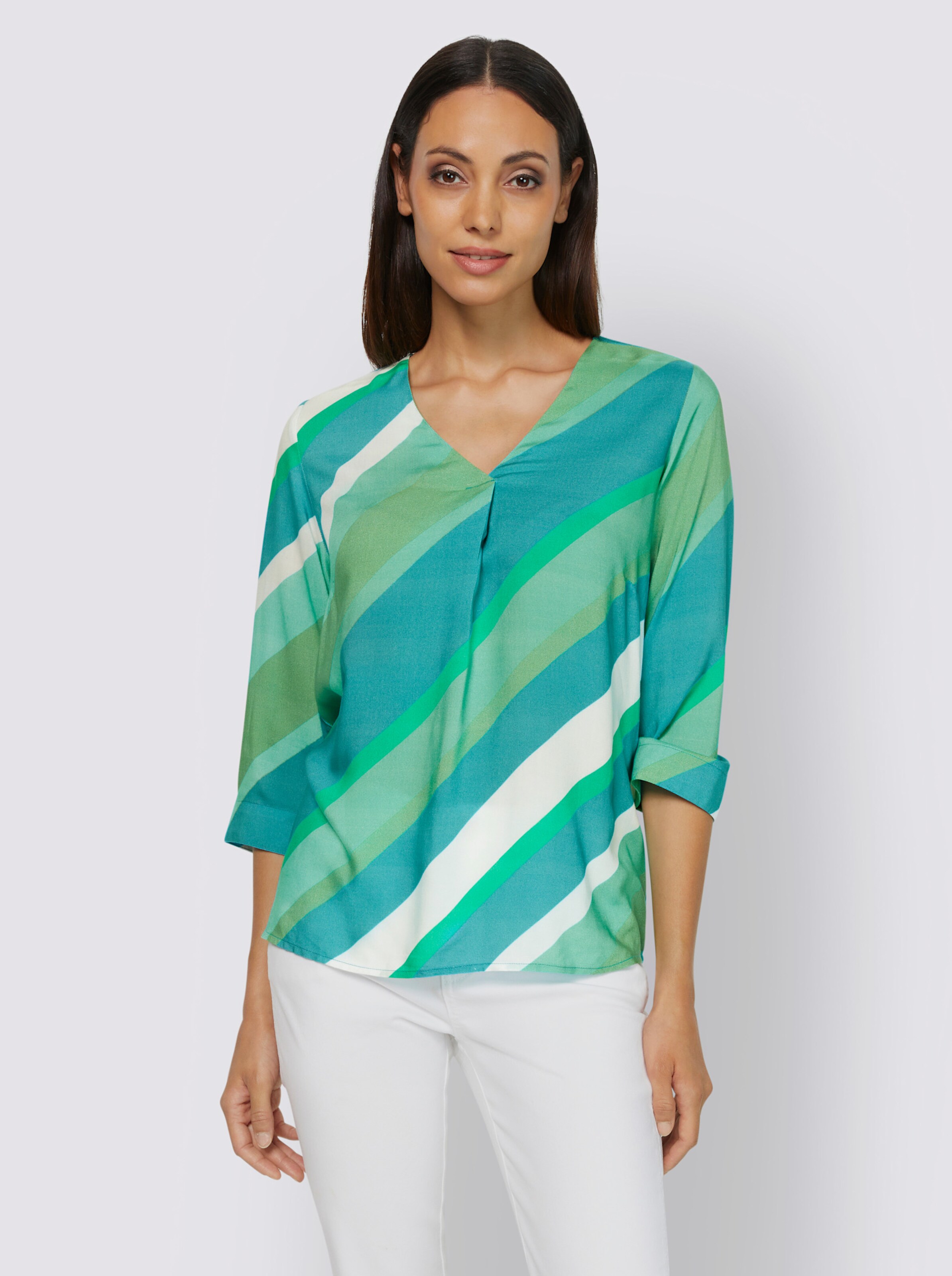 Druckbluse