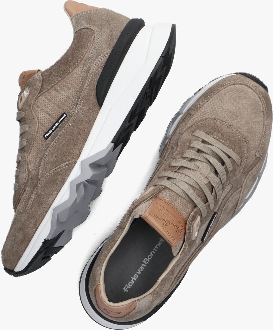 FLORIS VAN BOMMEL bruine floris van bommel lage sneakers sfm-10136