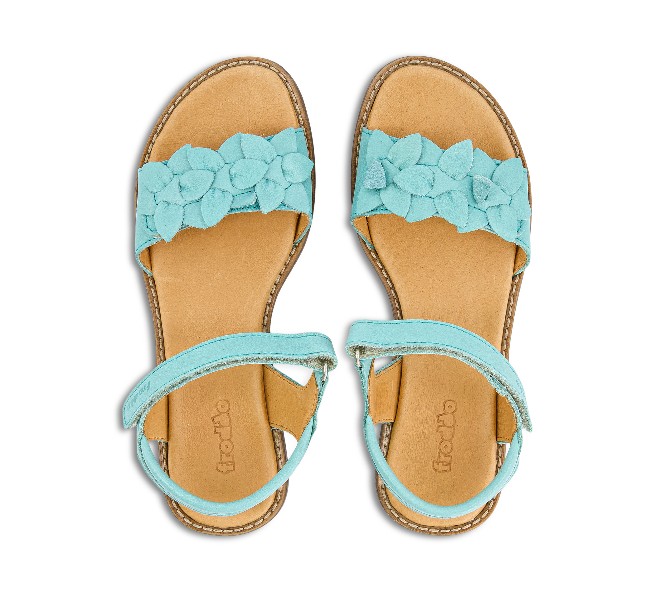 Froddo Lore Flowers - Offene Sandalen türkis