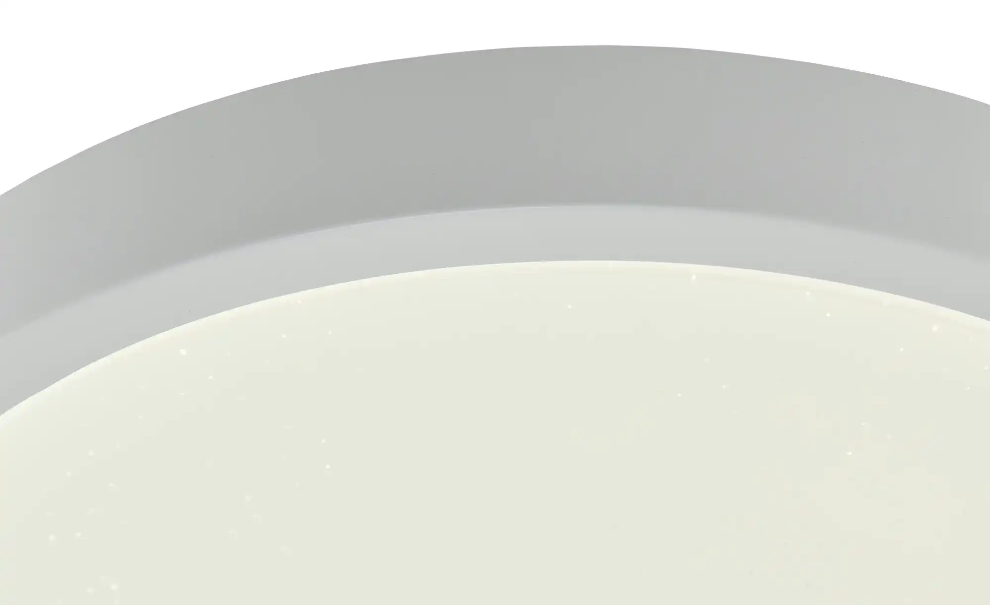 KHG LED-Deckenleuchte, weiß mit Sterneneffekt