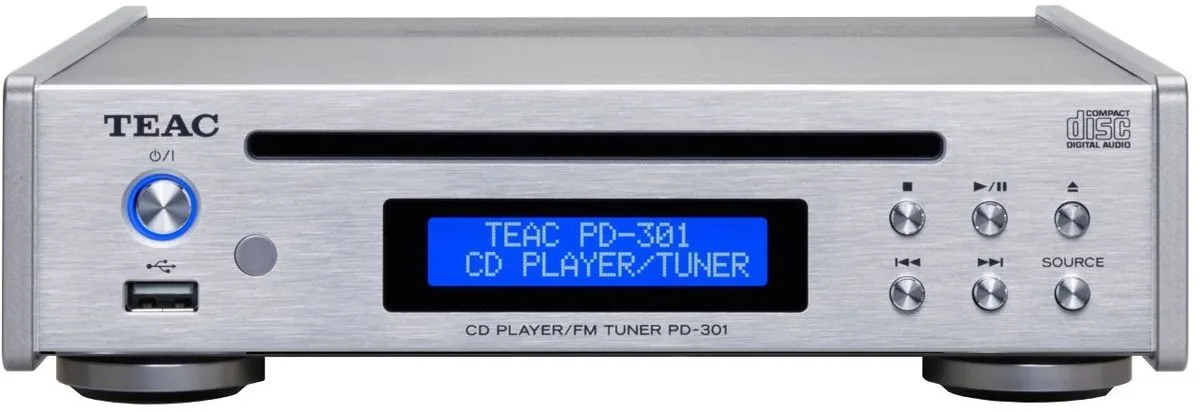 Teac PD-301DAB-X Silver Lecteurs CD