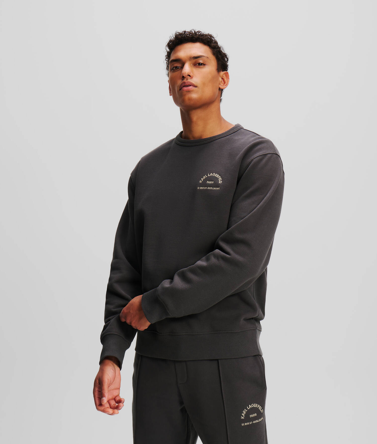 SWEAT-SHIRT RUE ST-GUILLAUME - Asphalte