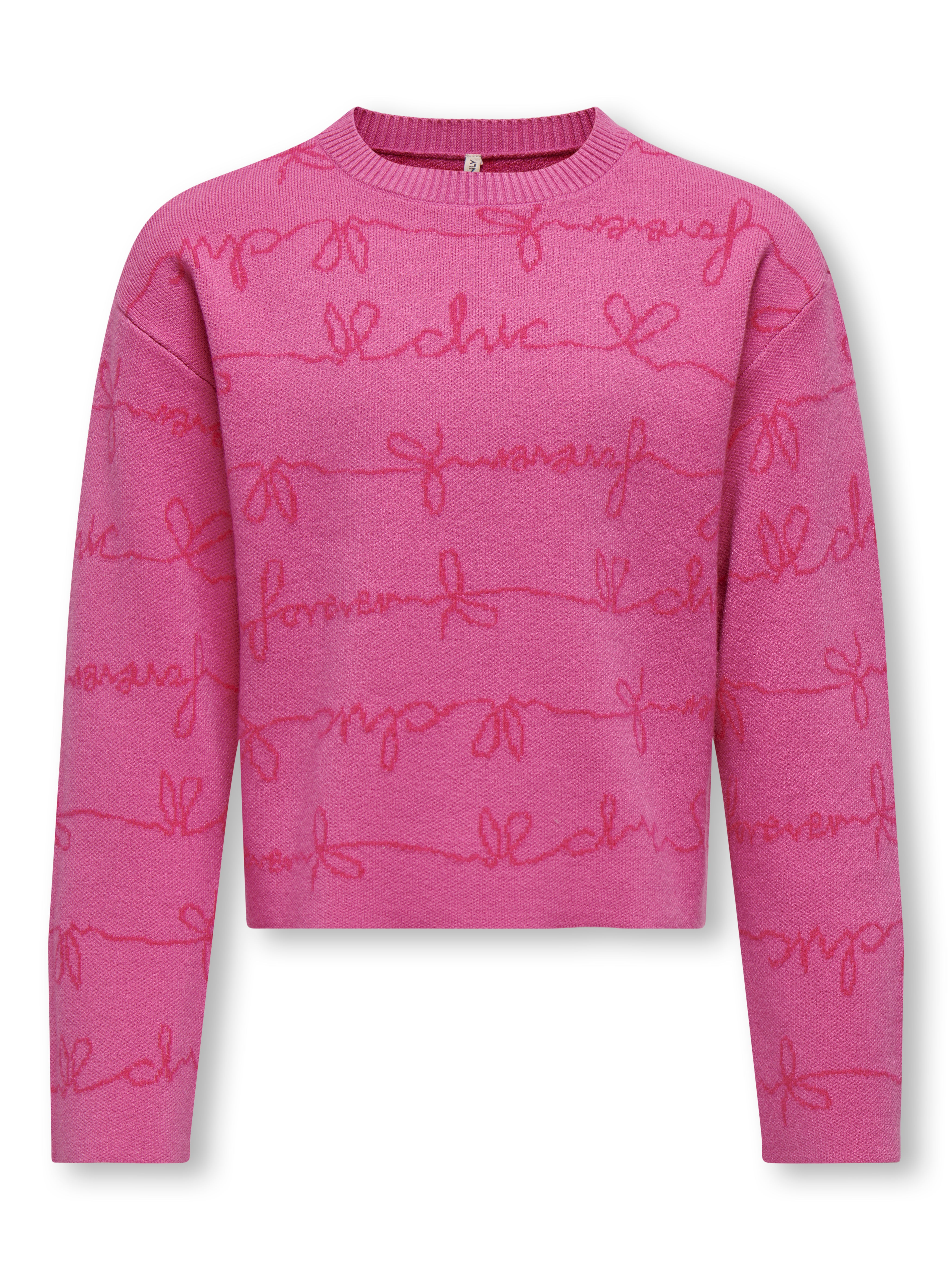 KOGEVERLY Strickpullover Super Pink