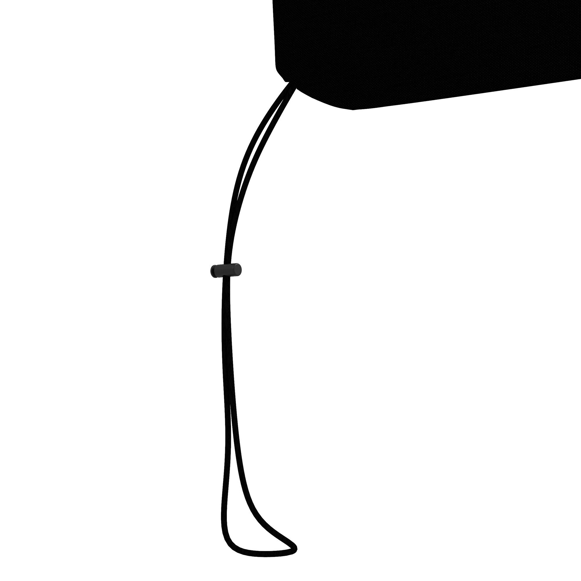 SPORTNOW Tischtennisplatte Abdeckung mit Reißverschluss schwarz 275L x 153B x 5H cm