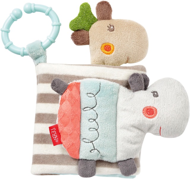 Fehn Greifspielzeug »Classic Stars, Stoffbuch Loopy &  Lotta«