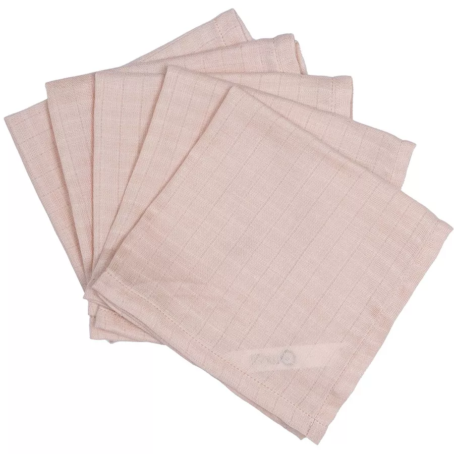 Müsli Waschlappen 5er-Pack Rosesugar