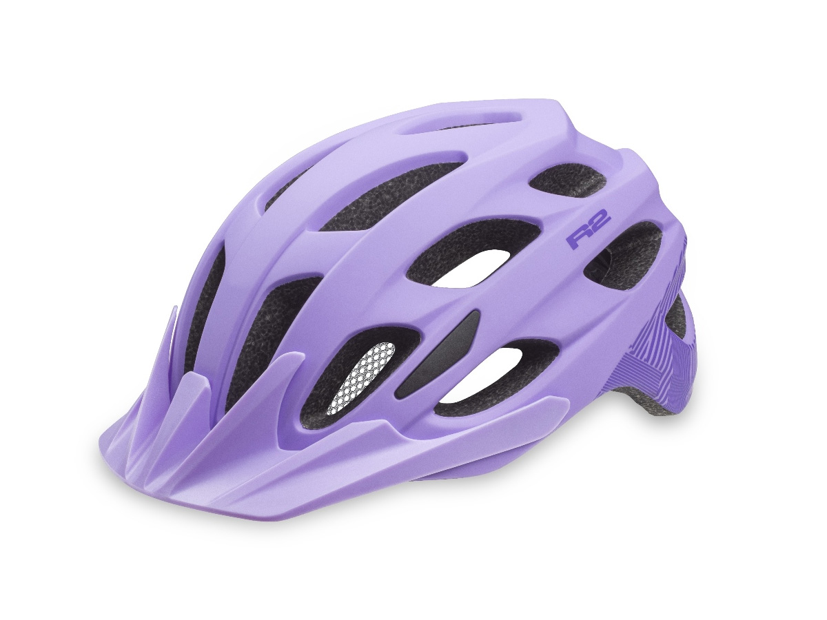 R2 Cliff Purple fietshelm - Maat M