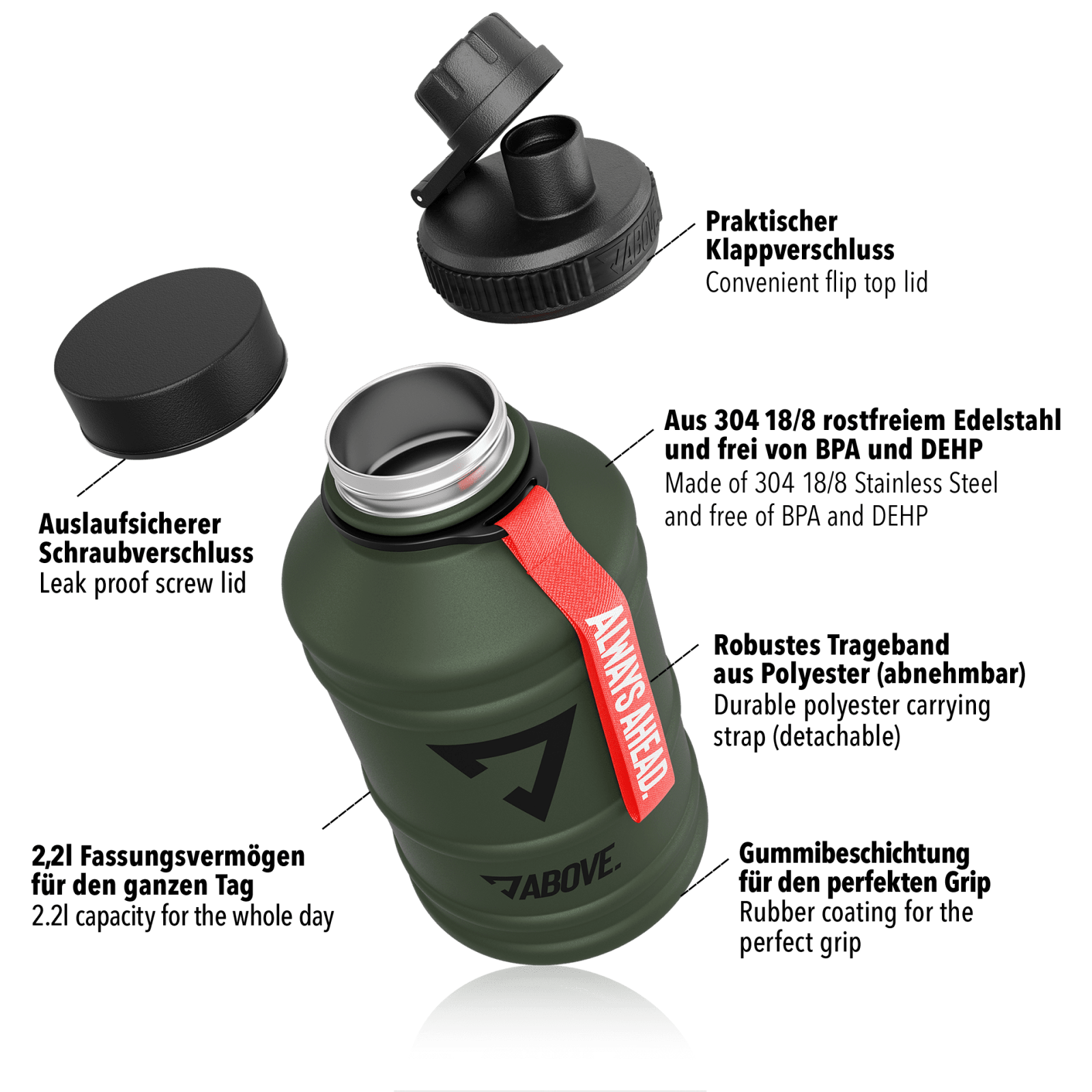 ABOVE. Water Jug (2200ml)