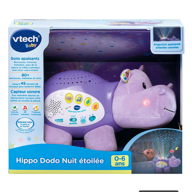 HIPPO DODO NUIT ETOILEE - Doré