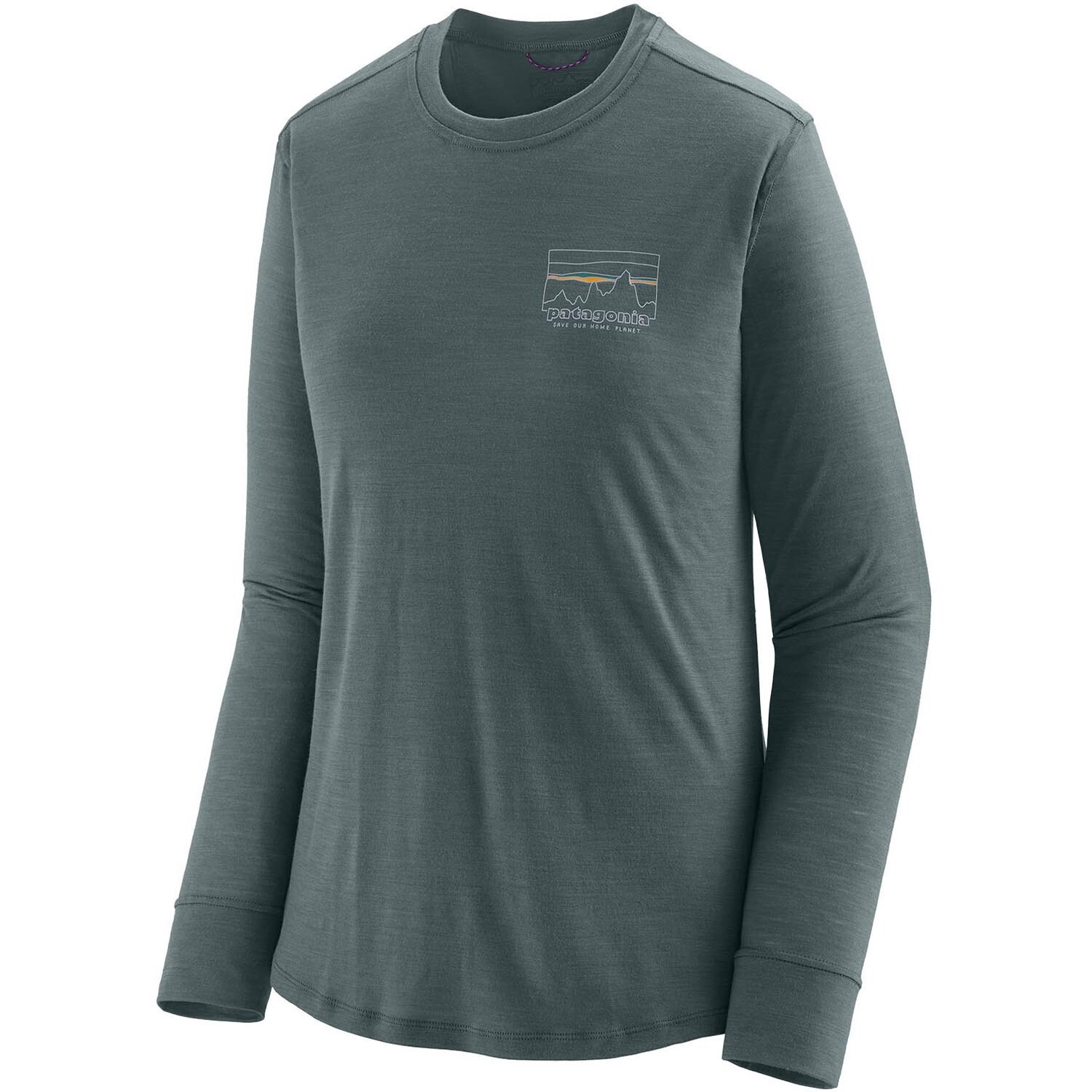 Patagonia Womens L/S Cap Cool Merino Graphic Shirt