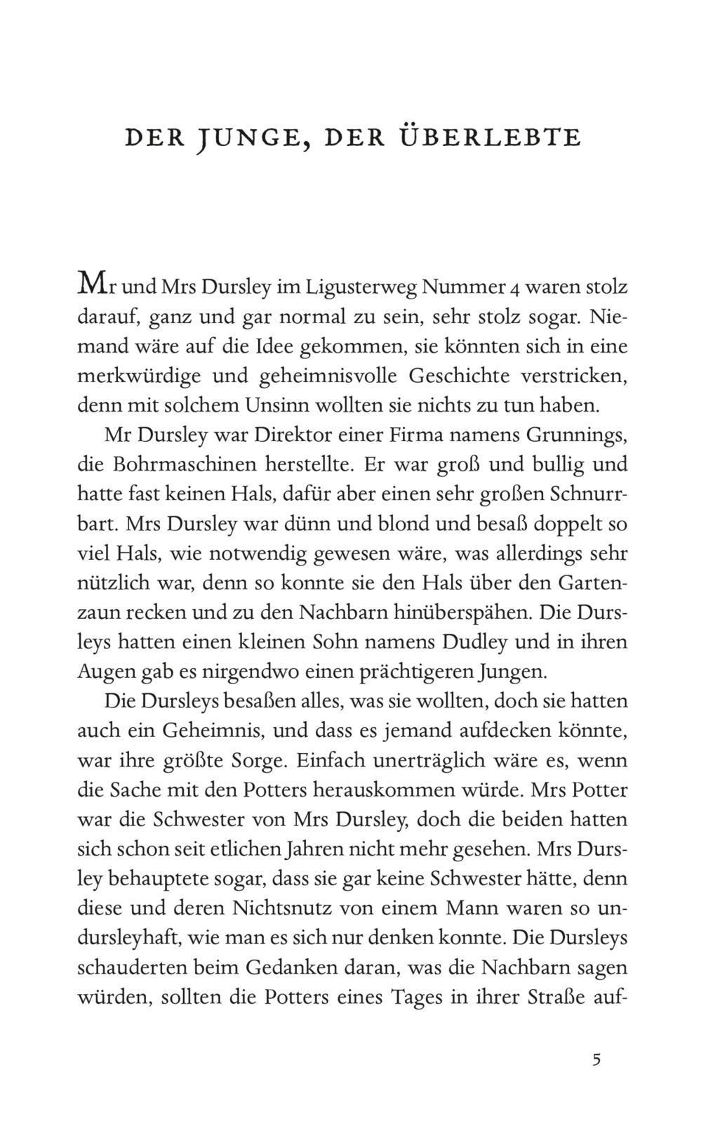 Harry Potter und der Stein der Weisen / Harry Potter Bd.1