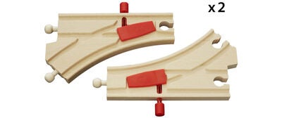 BRIO World 33344 Sporveksel med Pens - Buede