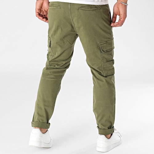 Pantalon Cargo 03V7056M Vert Kaki