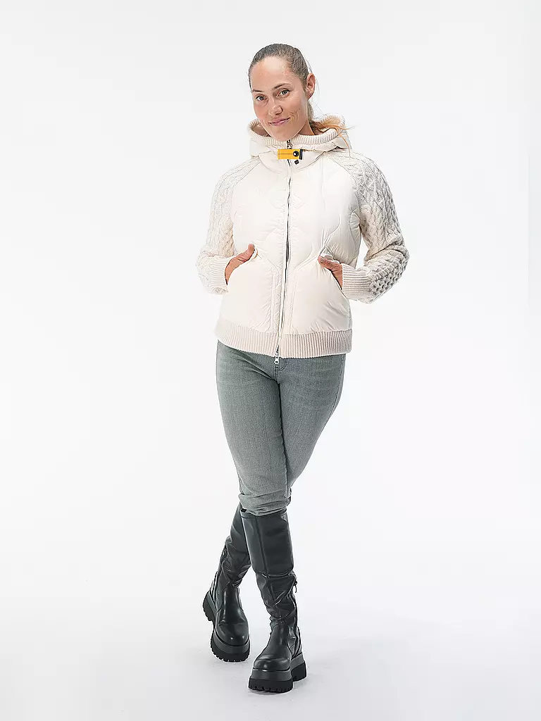 PARAJUMPERS Daunen-Steppjacke creme