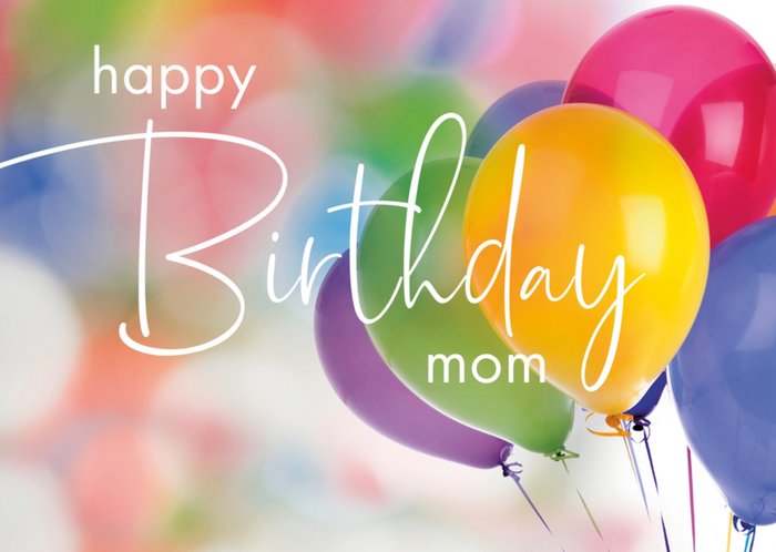 Paperclip | Verjaardagskaart | Happy birthday mom