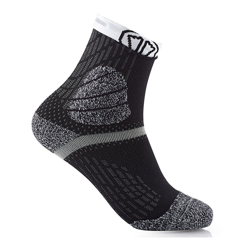 Sidas TRAIL PROTECT - Chaussettes noir/blanc