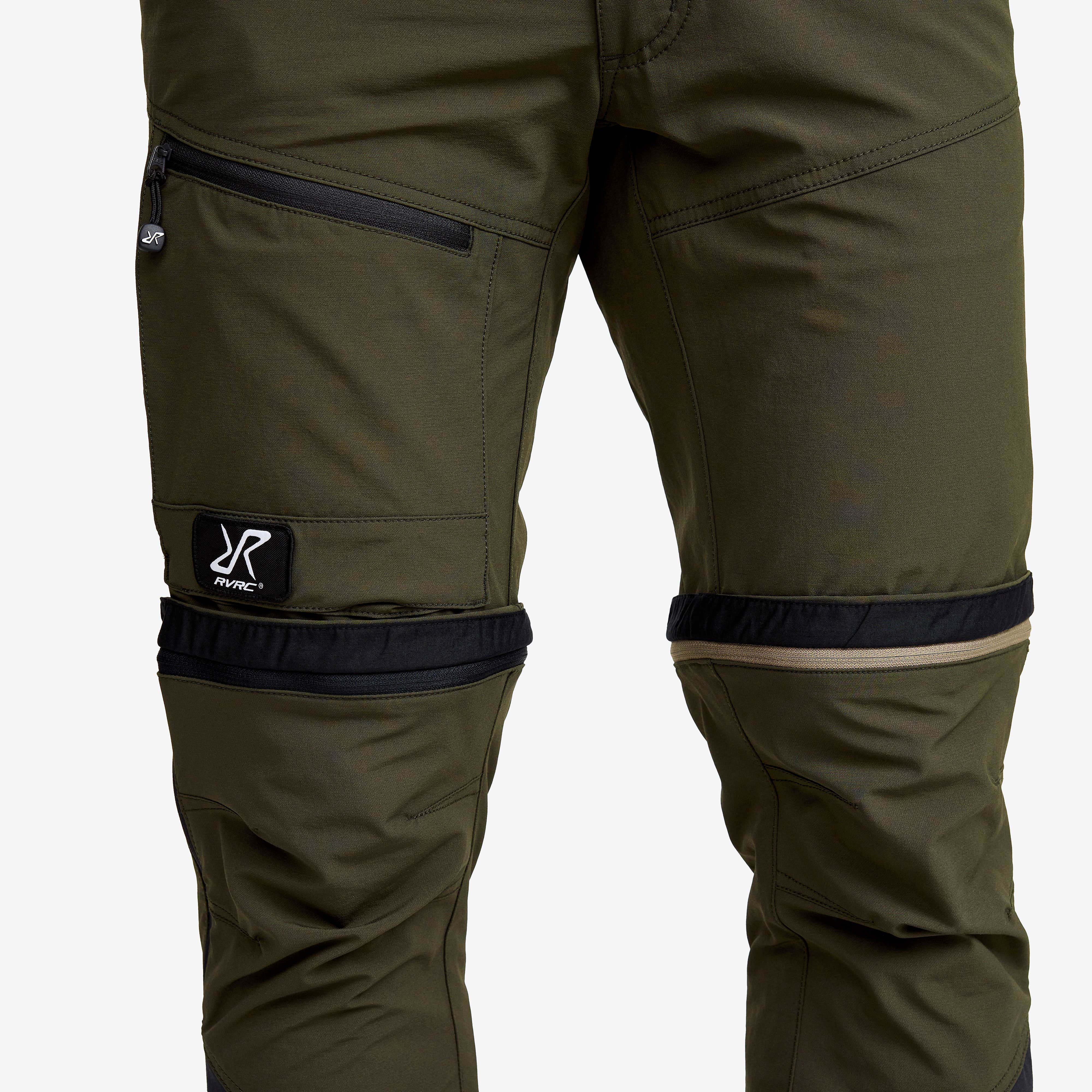 Range Pro Stretch Zip-off Pants Herre Forest Night/Anthracite
