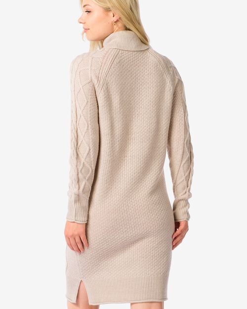robe femme Zelda en maille sable