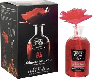 SWEET HOME Diffuser mit Blume Traube Granatapfel, 250 ml